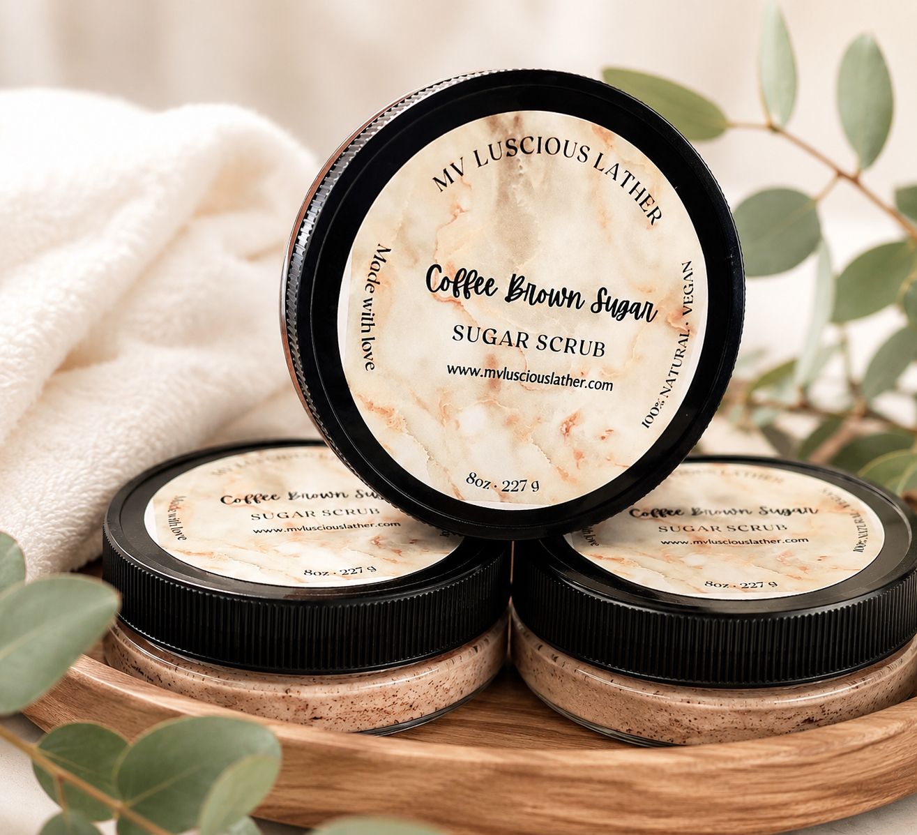COFFEE BROWN SUGAR SCRUB thumbnail 2