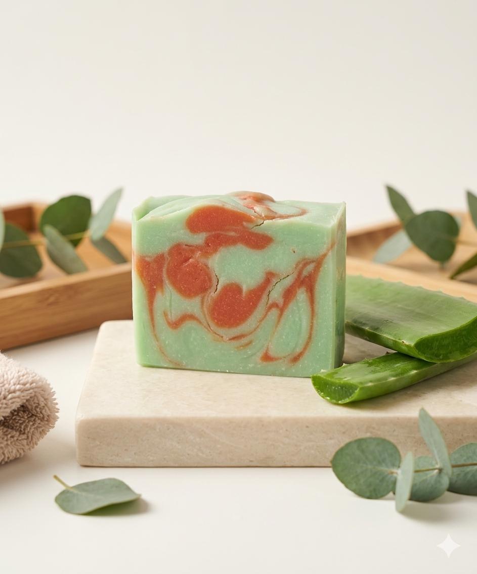 GREEN CLOVER ALOE TALLOW SOAP