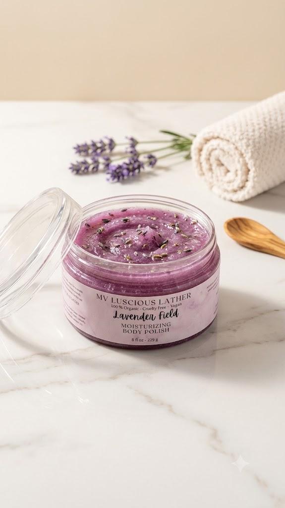LAVENDER SCRUB