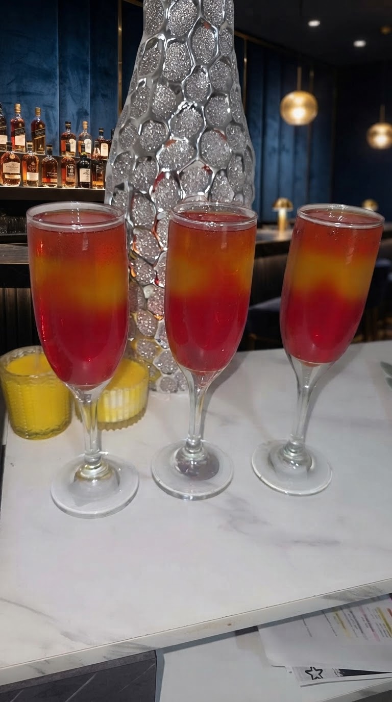 PEACH BELLINI COCKTAIL 